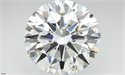 Natural Diamond 5.54 Carats, Round with Excellent Cut, G Color, VVS1 Clarity and Certified by IGI