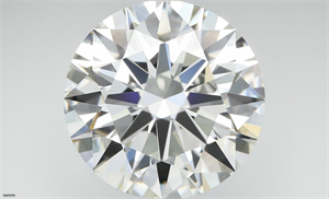 Picture of Natural Diamond 5.54 Carats, Round with Excellent Cut, G Color, VVS1 Clarity and Certified by HRD