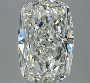Picture of Natural Diamond 4.02 Carats, Cushion with  Cut, I Color, SI1 Clarity and Certified by GIA