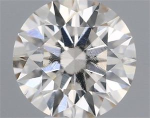 Picture of Natural Diamond 0.40 Carats, Round with Excellent Cut, M Color, SI2 Clarity and Certified by GIA