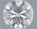 Natural Diamond 0.40 Carats, Round with Excellent Cut, G Color, SI2 Clarity and Certified by GIA