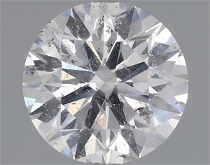 Picture of Natural Diamond 0.75 Carats, Round with Excellent Cut, D Color, I1 Clarity and Certified by IGI