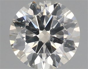 Picture of Natural Diamond 0.70 Carats, Round with Excellent Cut, K Color, SI2 Clarity and Certified by IGI