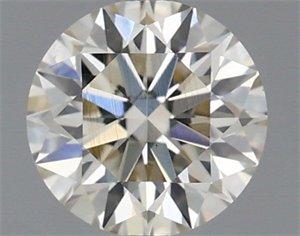 Picture of Natural Diamond 0.50 Carats, Round with Excellent Cut, L Color, VS1 Clarity and Certified by IGI