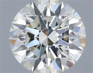 Picture of Natural Diamond 0.70 Carats, Round with Excellent Cut, H Color, SI1 Clarity and Certified by IGI