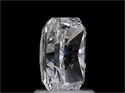 Natural Diamond 2.01 Carats, Radiant with  Cut, D Color, SI1 Clarity and Certified by GIA