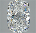 Natural Diamond 2.60 Carats, Cushion with  Cut, E Color, SI1 Clarity and Certified by GIA
