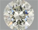 Natural Diamond 0.70 Carats, Round with Very Good Cut, K Color, SI1 Clarity and Certified by IGI