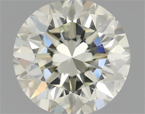 Picture of Natural Diamond 0.70 Carats, Round with Very Good Cut, K Color, SI1 Clarity and Certified by IGI