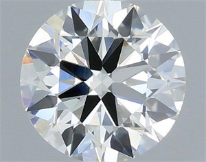 Picture of Natural Diamond 0.50 Carats, Round with Excellent Cut, H Color, VS2 Clarity and Certified by IGI