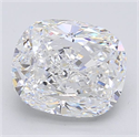 Natural Diamond 5.08 Carats, Cushion with  Cut, D Color, VS1 Clarity and Certified by GIA