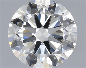 Picture of Natural Diamond 0.70 Carats, Round with Excellent Cut, I Color, VS2 Clarity and Certified by IGI
