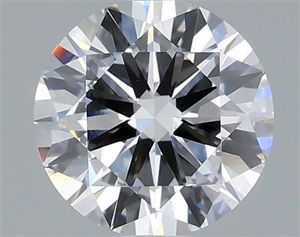 Picture of Lab Grown Diamond 1.40 Carats, Round with Excellent Cut, E Color, VS2 Clarity and Certified by IGI