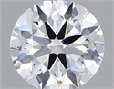 Lab Grown Diamond 1.03 Carats, Round with Ideal Cut, D Color, VS1 Clarity and Certified by IGI