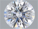 Lab Grown Diamond 1.03 Carats, Round with Ideal Cut, D Color, VS1 Clarity and Certified by IGI