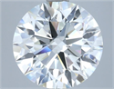 Natural Diamond 4.71 Carats, Round with Excellent Cut, H Color, VS1 Clarity and Certified by IGI