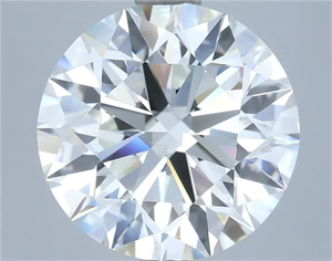 Picture of Natural Diamond 4.71 Carats, Round with Excellent Cut, H Color, VS1 Clarity and Certified by IGI