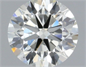 Natural Diamond 0.70 Carats, Round with Excellent Cut, I Color, SI1 Clarity and Certified by IGI