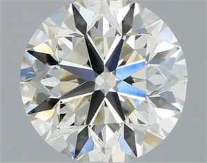 Picture of Natural Diamond 0.70 Carats, Round with Very Good Cut, I Color, VS2 Clarity and Certified by IGI