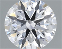Lab Grown Diamond 1.02 Carats, Round with Ideal Cut, E Color, VVS1 Clarity and Certified by IGI