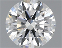 Lab Grown Diamond 1.10 Carats, Round with Ideal Cut, F Color, VVS2 Clarity and Certified by IGI