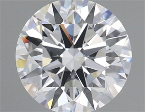 Picture of Lab Grown Diamond 1.27 Carats, Round with Ideal Cut, D Color, VVS2 Clarity and Certified by IGI