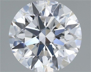 Picture of Lab Grown Diamond 1.28 Carats, Round with Ideal Cut, D Color, VVS2 Clarity and Certified by IGI