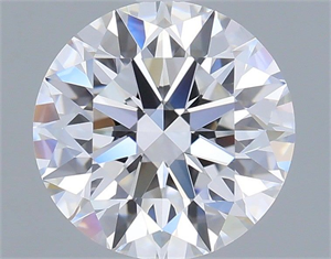 Picture of Lab Grown Diamond 1.32 Carats, Round with Ideal Cut, D Color, VVS2 Clarity and Certified by IGI