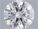 Lab Grown Diamond 1.07 Carats, Round with Ideal Cut, E Color, VVS2 Clarity and Certified by IGI