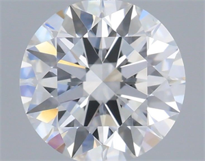 Picture of Lab Grown Diamond 1.07 Carats, Round with Ideal Cut, E Color, VVS2 Clarity and Certified by IGI