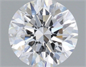 Lab Grown Diamond 1.08 Carats, Round with Excellent Cut, D Color, VS1 Clarity and Certified by IGI