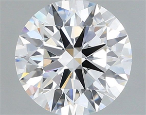 Picture of Lab Grown Diamond 1.08 Carats, Round with Ideal Cut, D Color, VS1 Clarity and Certified by IGI