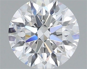 Picture of Lab Grown Diamond 1.08 Carats, Round with Excellent Cut, D Color, VS1 Clarity and Certified by IGI