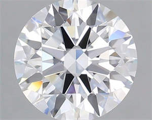 Picture of Lab Grown Diamond 1.08 Carats, Round with Ideal Cut, D Color, VS1 Clarity and Certified by IGI