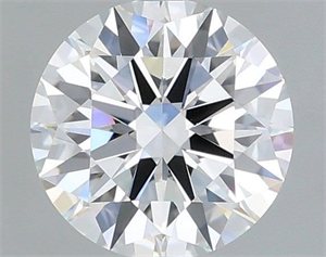 Picture of Lab Grown Diamond 1.08 Carats, Round with Ideal Cut, D Color, VS1 Clarity and Certified by IGI