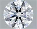 Lab Grown Diamond 1.06 Carats, Round with Ideal Cut, E Color, VVS2 Clarity and Certified by IGI