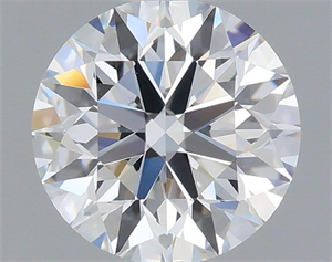 Picture of Lab Grown Diamond 1.08 Carats, Round with Excellent Cut, E Color, VS1 Clarity and Certified by IGI