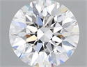 Lab Grown Diamond 1.08 Carats, Round with Excellent Cut, E Color, VS1 Clarity and Certified by IGI