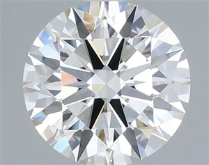 Picture of Lab Grown Diamond 1.02 Carats, Round with Ideal Cut, E Color, VS1 Clarity and Certified by IGI