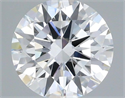 Lab Grown Diamond 1.03 Carats, Round with Ideal Cut, E Color, VS1 Clarity and Certified by IGI
