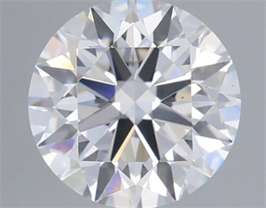 Picture of Lab Grown Diamond 1.29 Carats, Round with Ideal Cut, D Color, VS2 Clarity and Certified by IGI