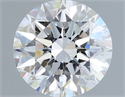 Lab Grown Diamond 1.21 Carats, Round with Excellent Cut, E Color, VS1 Clarity and Certified by IGI