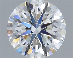 Picture of Lab Grown Diamond 1.23 Carats, Round with Excellent Cut, D Color, VS2 Clarity and Certified by IGI