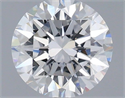 Lab Grown Diamond 1.23 Carats, Round with Excellent Cut, D Color, VS1 Clarity and Certified by IGI