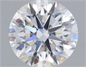 Lab Grown Diamond 1.24 Carats, Round with Excellent Cut, D Color, VS1 Clarity and Certified by IGI