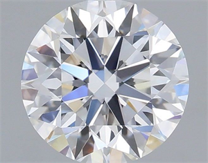 Picture of Lab Grown Diamond 1.24 Carats, Round with Excellent Cut, D Color, VS1 Clarity and Certified by IGI