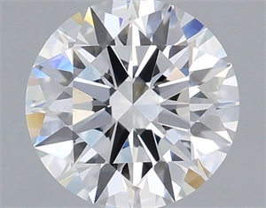 Picture of Lab Grown Diamond 1.24 Carats, Round with Ideal Cut, D Color, VS2 Clarity and Certified by IGI