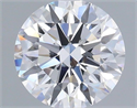 Lab Grown Diamond 1.24 Carats, Round with Excellent Cut, D Color, VS1 Clarity and Certified by IGI