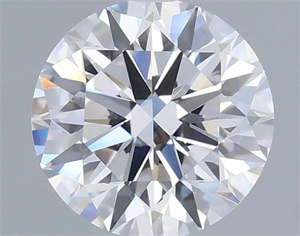 Picture of Lab Grown Diamond 1.24 Carats, Round with Excellent Cut, D Color, VS1 Clarity and Certified by IGI