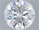 Lab Grown Diamond 1.24 Carats, Round with Excellent Cut, D Color, VS1 Clarity and Certified by IGI